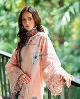 Embroidered lawn sleeves of Islene from Summer Reverie collection